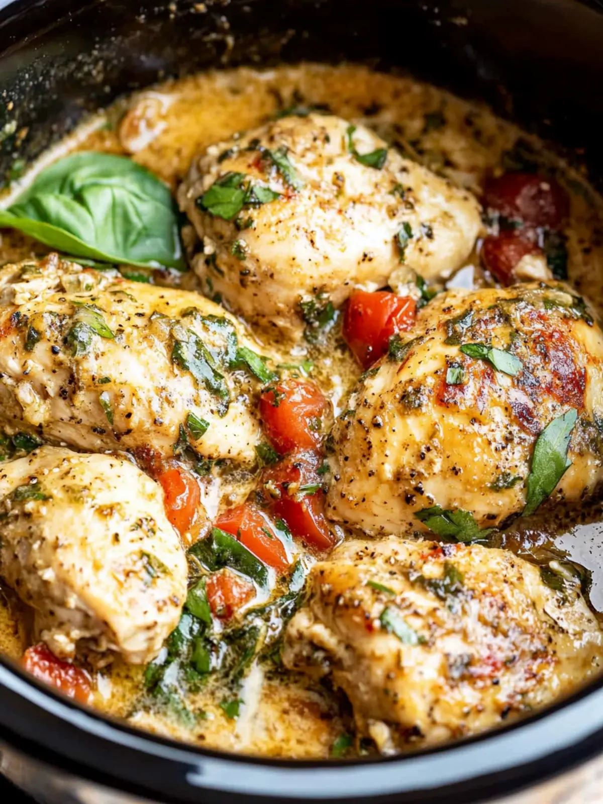 Mouthwatering Crock Pot Tuscan Chicken for Cozy Nights 5 Crock Pot Tuscan Chicken
