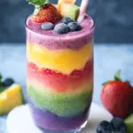 Vibrant Healthy Rainbow Smoothie for a Fresh Boost 6 Healthy Rainbow Smoothie