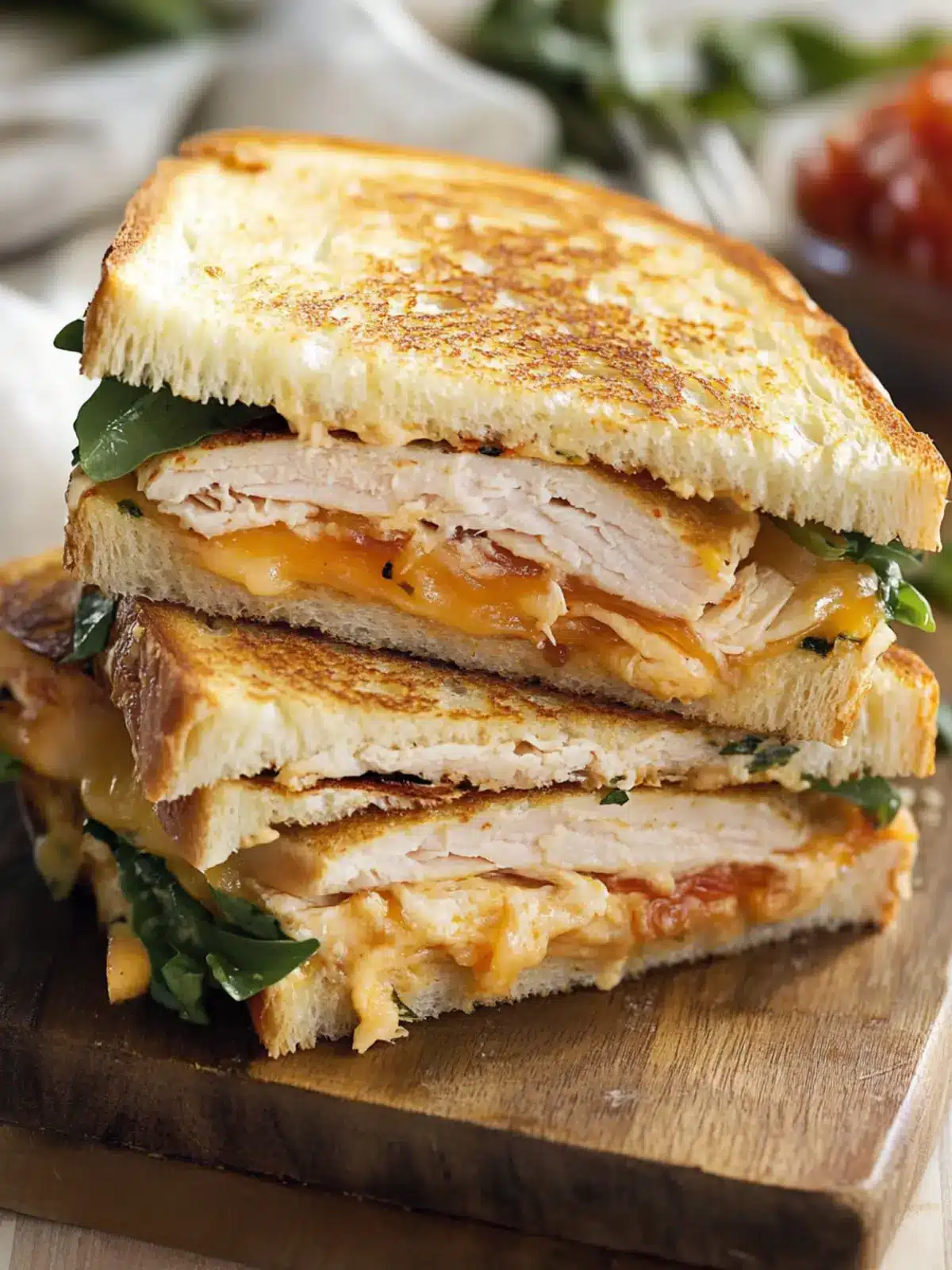 Irresistible Turkey Melt with Cheddar and Crispy Bacon Delight 2 Turkey Melt with Cheddar