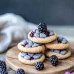 Delicious Blackberry Cookies with a Chocolate Surprise 9 Blackberry Cookies