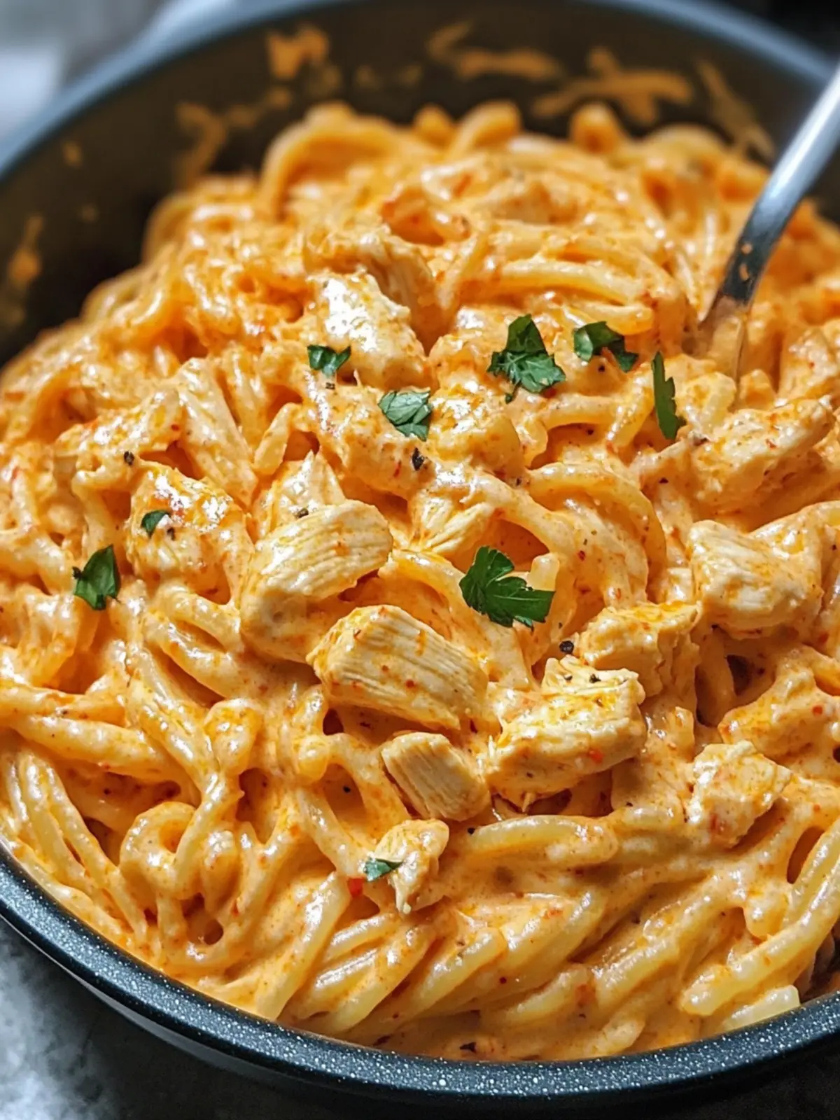 One-Pot Creamy Spicy Buffalo Chicken Pasta for Easy Weeknight Wins 5 One-Pot Creamy Spicy Buffalo Chicken Pasta