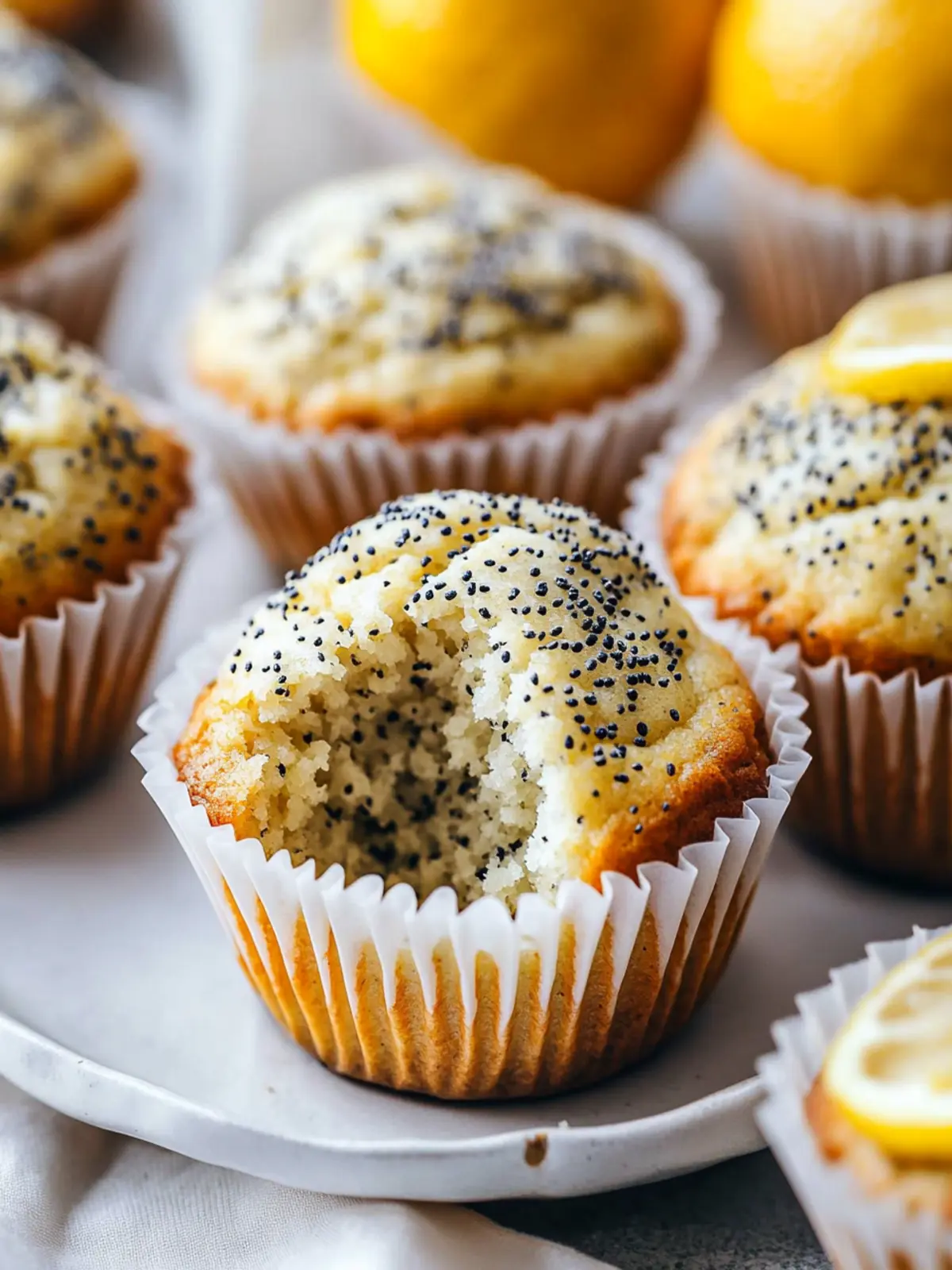 Whip Up Healthy Lemon Poppy Seed Muffins for Zesty Joy 5 Healthy Lemon Poppy Seed Muffins