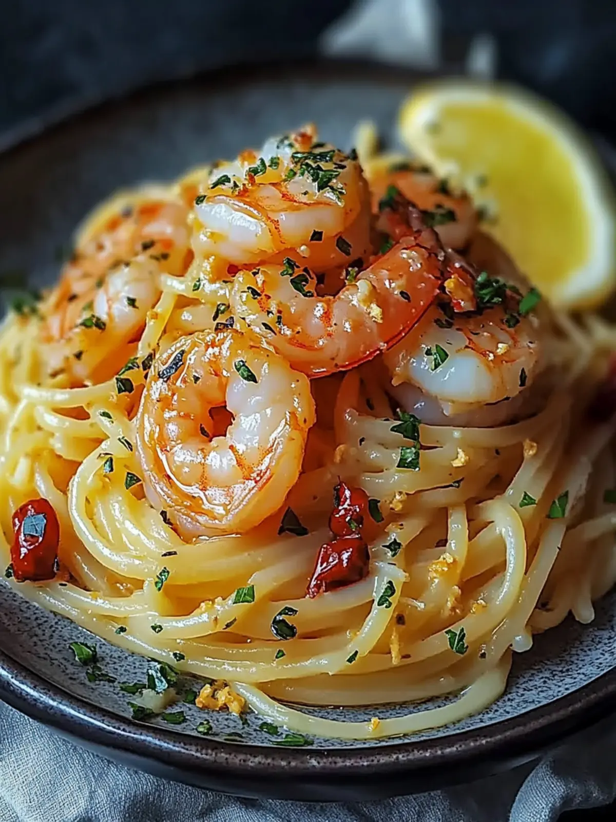 Creamy Shrimp Linguine: A 30-Minute Dinner Delight 3 Shrimp Linguine