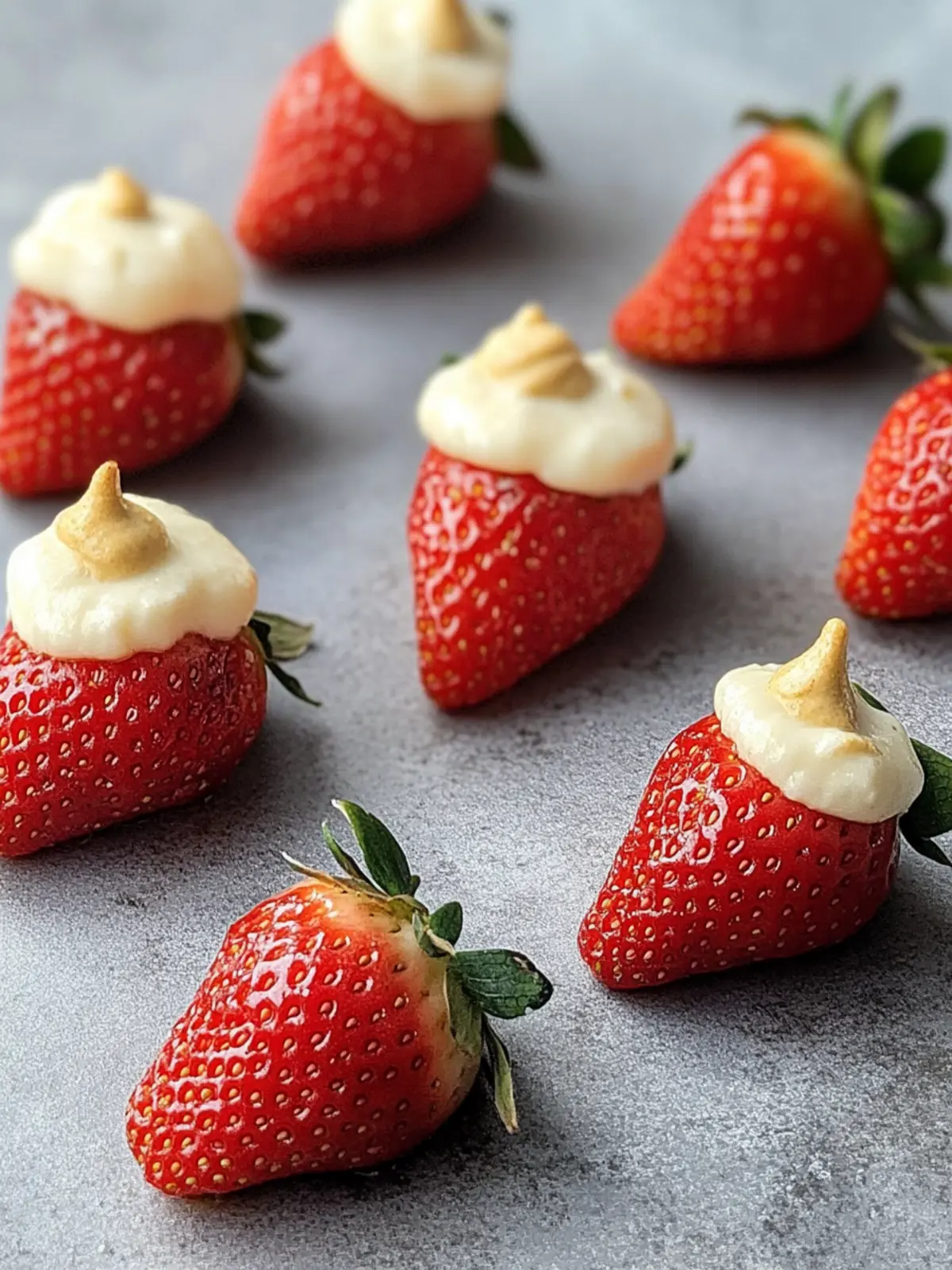 Deviled Strawberries: Irresistible Cheesecake Bliss Awaits 4 Deviled Strawberries