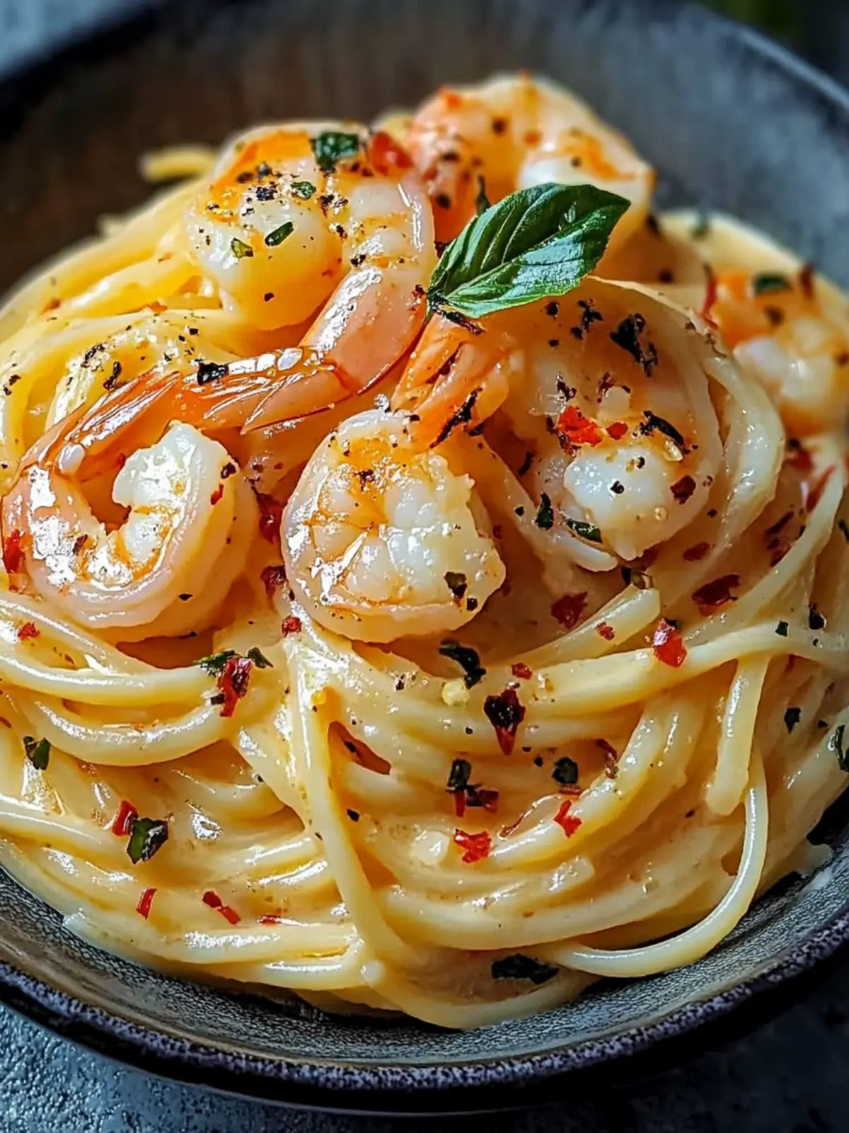 Creamy Shrimp Linguine: A 30-Minute Dinner Delight 4 Shrimp Linguine