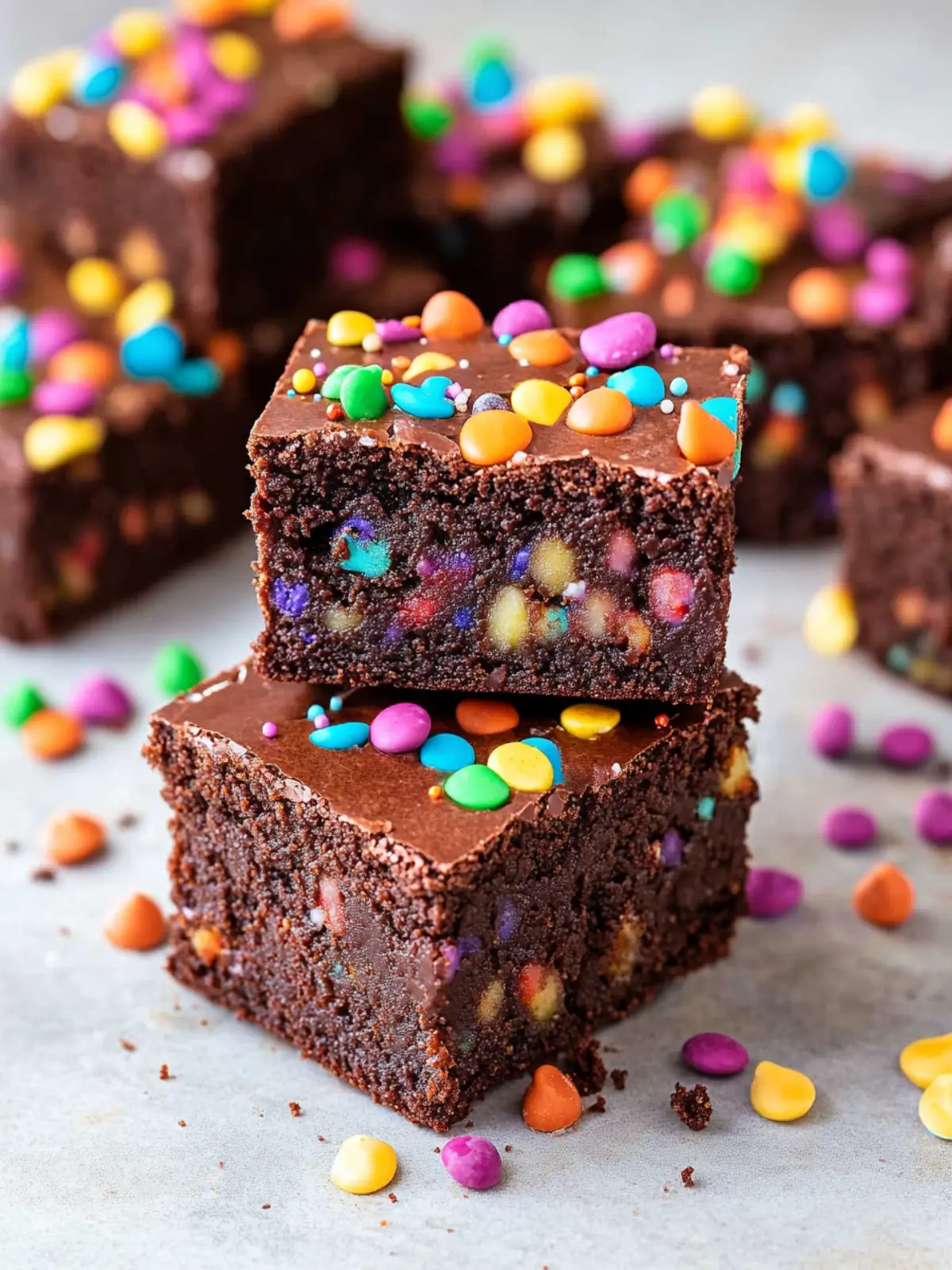 Decadent No-Bake Vegan Cosmic Brownies for Sweet Treat Lovers 5 No-Bake Vegan Cosmic Brownies