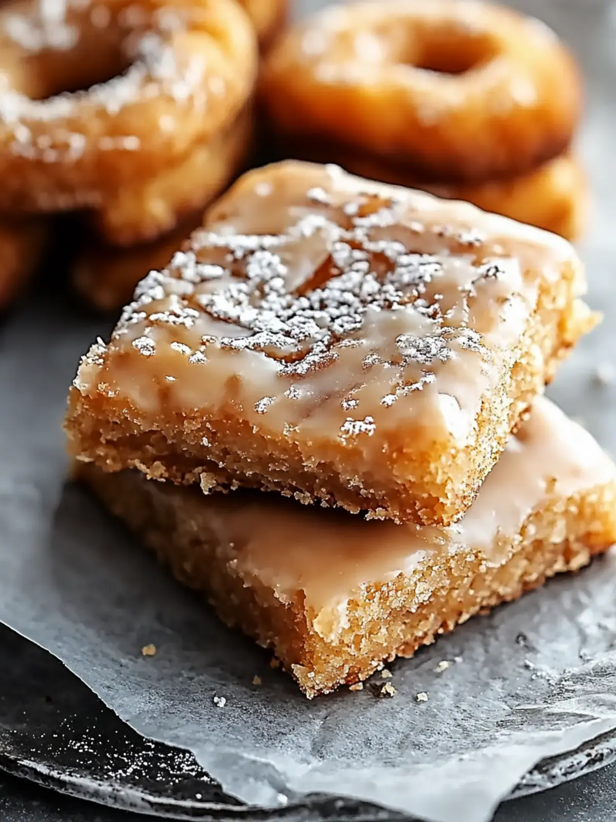 Soft Baked Maple Donut Bars: Irresistibly Cozy Treats 2 Soft Baked Maple Donut Bars