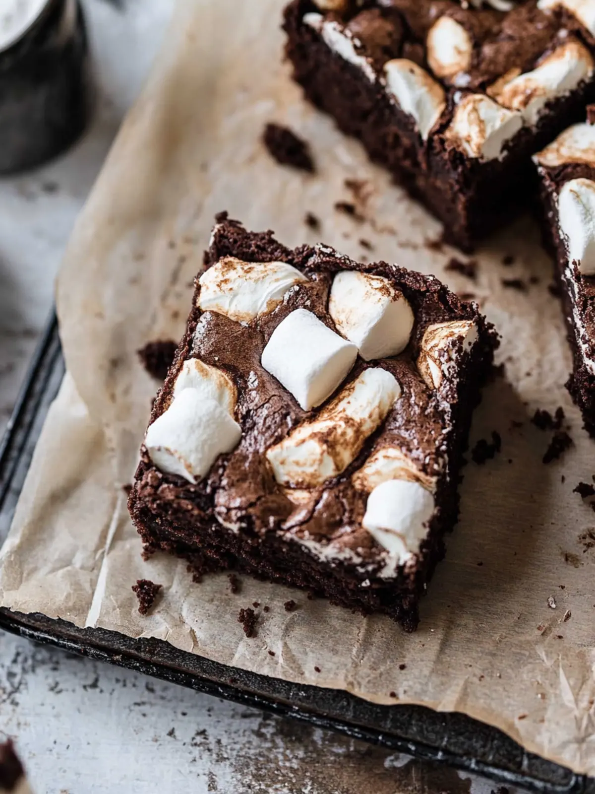 Irresistible Marshmallow Brownies for Ultimate Chocolate Bliss 4 Marshmallow Brownies