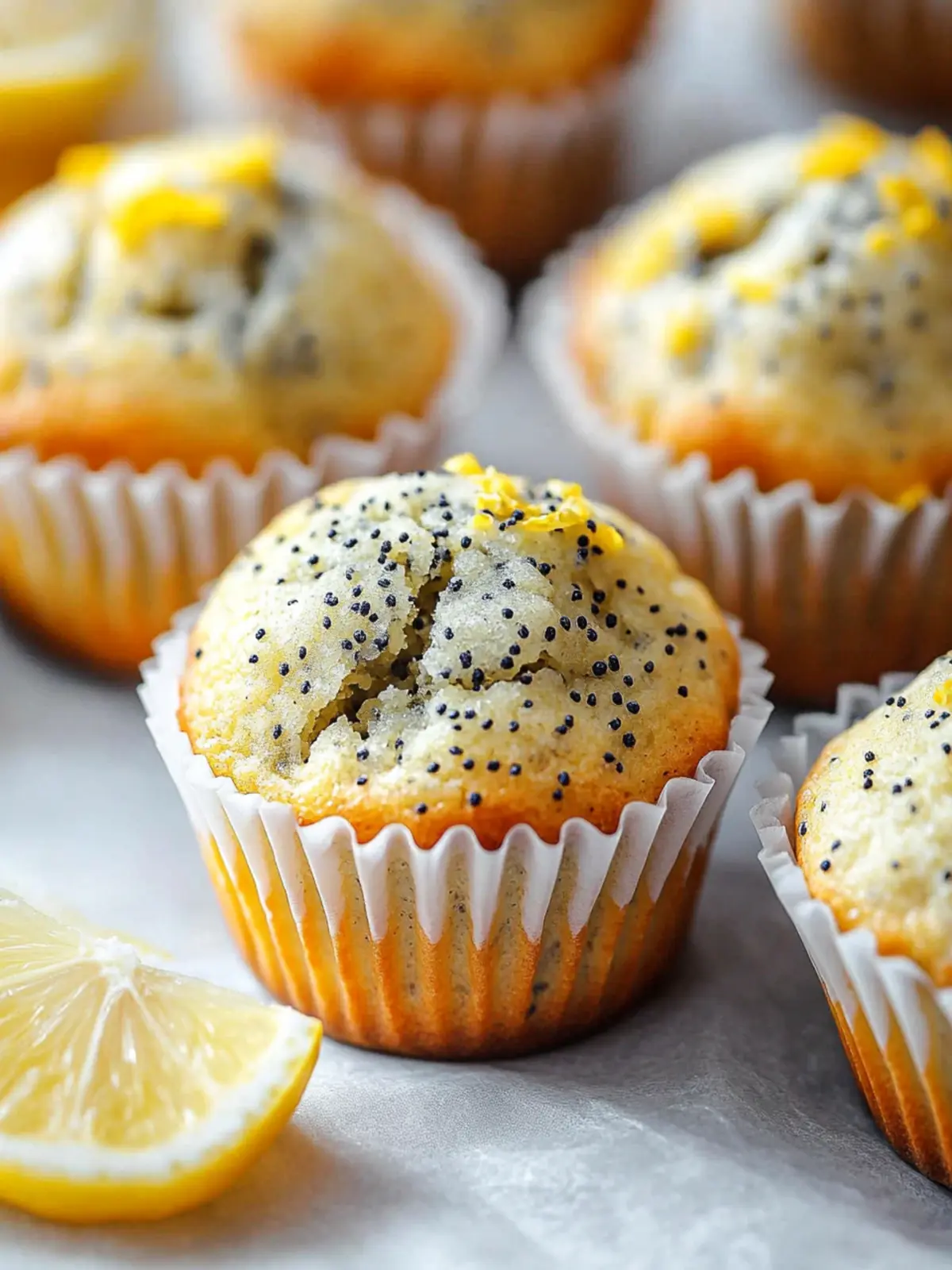 Whip Up Healthy Lemon Poppy Seed Muffins for Zesty Joy 3 Healthy Lemon Poppy Seed Muffins