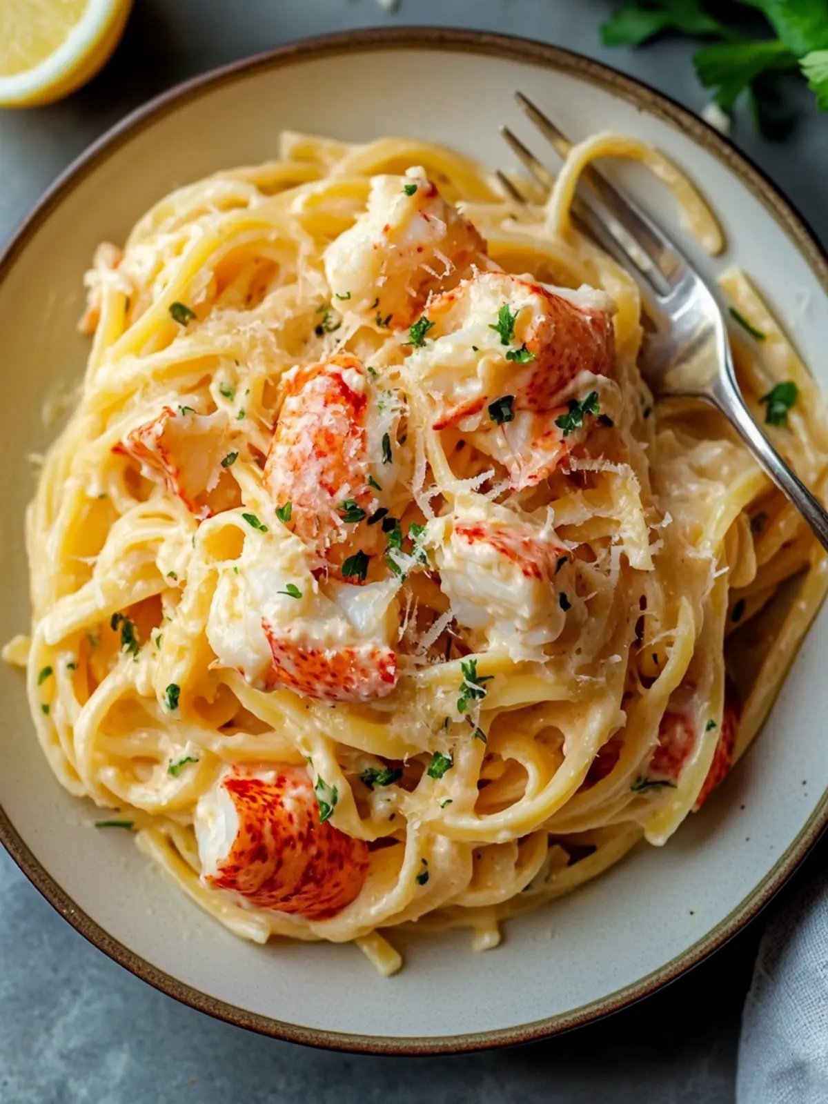Indulge in Creamy Lobster Pasta for a Luxurious Dinner 3 Creamy Lobster Pasta