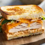 Irresistible Turkey Melt with Cheddar and Crispy Bacon Delight 8 Turkey Melt with Cheddar